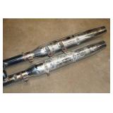 Harley Softtail Straight Shot Exhaust Head Pipe Muffler
