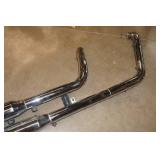 Harley Softtail Straight Shot Exhaust Head Pipe Muffler