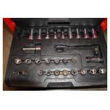 Tool Box with Sockets and Wrenches