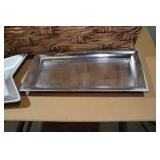 Assorted Home Décor -Wicker Baskets, Trays, Garbage Bin