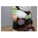 Rare August Schell Brewery Gnome Cookie Jar