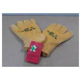 Yellow Deer Split Gloves -Medium