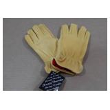 Deer Skin Work Gloves -Large