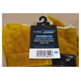 Hand Armor Durable Suede Cowhide Snowmobile Mittens -XL