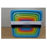 14-Piece Rainbow Food Storage Set