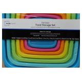 14-Piece Rainbow Food Storage Set