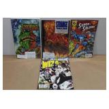 *4* Vintage Comic Books -Teknophage, Strange Tales, Super Solidier