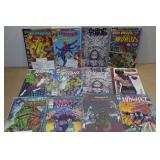 *12* Comic Books -Spider-Man, Swamp Thing, War of the Worlds