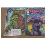 *12* Comic Books -Spider-Man, Swamp Thing, War of the Worlds