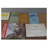 Assorted Railroad and Train Books