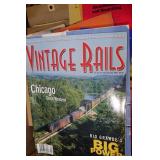 Assorted Railroad and Train Books and Collectables