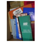 Assorted Railroad and Train Books and Collectables