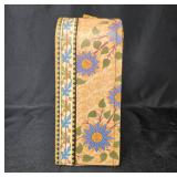 Set of 2 Decorative Chicken Storage Boxes - Wooden and Hard Case