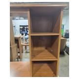 Wooden Computer Desk with Hutch and Storage - 58" H x 53" W x 23" D