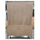 Mid-Century Modern Display Cabinet with Storage Base