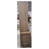 Mid-Century Modern Display Cabinet with Storage Base