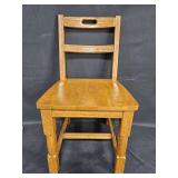 Vintage Wooden Dining Chair with Classic Design
