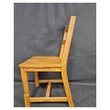 Vintage Wooden Dining Chair with Classic Design