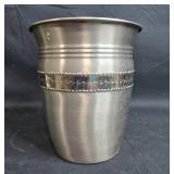 Stainless Steel Waste Bin from Bed Bath & Beyond