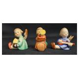 Set of 3 Vintage Goebel Angels Playing Instruments