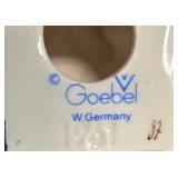 Set of 3 Vintage Goebel Christmas Figurines: Shepherd, Girl, and Infant