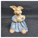 Set of 3 Blue Mountain Collectibles Bunny Figurines
