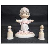 Lot of 3 Vintage Enesco Figurines - Love Covers All Collection