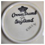Collection of Vintage Rooster-themed Dishware and Decorative Bowls