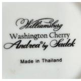 Collection of Vintage Rooster-themed Dishware and Decorative Bowls
