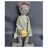 Set of 2 Handmade Primitive Dolls with Unique Designs