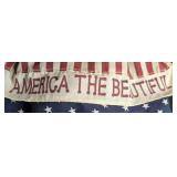 Set of 2 Patriotic Americana Dolls - Uncle Sam and Star-Spangled Angel
