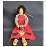 Set of 2 Handmade Decorative Dolls - Country Style