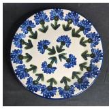 Set of Lodisville Stoneware Baking Dish and Serving Platter with Floral Design