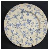 Set of 10 Royal Stafford Blue Floral Fine Earthenware Plates