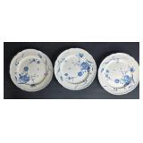 Set of 8 Nikko French Country Antoinette Blue Plates