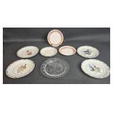 Vintage Collection of Decorative Plates and Vases - 10 Pieces