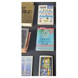 Lot of Assorted Books Including Cookbooks, Reference, and More