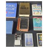Lot of Assorted Books Including Cookbooks, Reference, and More