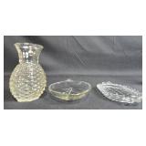 Collection of Assorted Decorative Items Including Bone China and Glassware