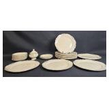Homer Laughlin Dinnerware Set - 21 Piece Collection with Serving Dishes