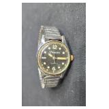 Vintage Princeton Wristwatch with Stainless Steel Band