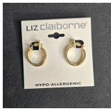 Lot of Liz Claiborne Jewelry Items - Earrings, Brooch, Bracelet, Necklace