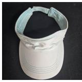 Lot of Assorted Caps and Visors - Includes Denim, White Visor, and Black Cap