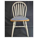 Farmhouse Style Dining Table with 4 Wooden Chairs