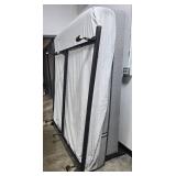Headboard, Metal Bed Frame and Queen Mattress/Boxspring Set