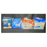 Mixed Lot of Adult Incontinence Underwear - Assorted Brands and Sizes