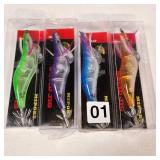 Squid Jig  Four different colors