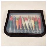 10 Fishing Lures In A Case Ready to go Fishing