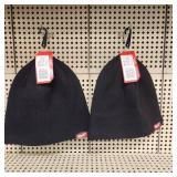 Lot Of Two Black New Milwaukee Knit Caps Hats