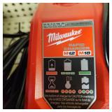 Lot Of Two Milwaukee M12 M18 Battery Charger Tested Work